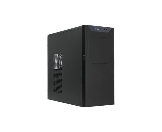  Корпус POWERMAN BA833BK (6125674) ATX, 600W PM-600ATX-F, USBx2 + Audio, черный 