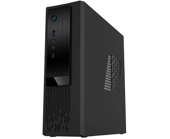  Корпус Powerman (IN-WIN) PS201/6125688 Slim-Desktop, 300 Вт, mITX, черный 