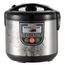  Мультиварка Centek CT-1498 Ceramic (чёрный, сталь) 700Вт, 5.0л, керамическое покрытие чаши, 10 пр-м. 