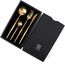  Набор столовых приборов Maison Maxx Stainless Steel Modern Flatware Set золото 