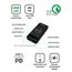  Power Bank 10000mAh с беспров. Заряд., Черный 