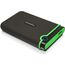  HDD ext 2.5" 1.0TB USB3.0 Transcend StoreJet 25M3S Slim, прорезиненный, стальной серый (TS1TSJ25M3S) военный стандарт MIL-STD-810F 516.5 
