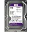  HDD 3.5" 1.0TB IntelliPower SATA3 64MB WD Purple (WD10PURZ) 24/7, для систем наблюдения (до 64 камер), AllFrame 4K уменьшает потери кадров 