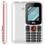  Мобильный телефон BQ 1848 Step+ White+Red 