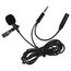  Микрофон CANDC DC-C5, петличный, Jack 3.5mm+AUX, черный 