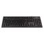  Клавиатура A4Tech KR-85 Black, USB, X-slim 
