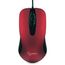  Мышь Gembird MOP-400-R Red, USB, 1000 dpi, soft-touch, бесшумный клик 