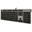  Клавиатура A4Tech KV-300H серый/черный USB slim 