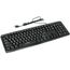  Клавиатура Oklick 180V2 черный USB 