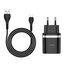  СЗУ HOCO C12Q Smart QC3.0 + Micro (чёрный) 
