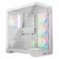  Корпус XPG Invader X White (INVADERXMT-WHCWW) Mid-Tower Gaming ATX PC Case with Panoramic View, Tempered Glass Panels, and RGB Lighting Black 