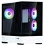  Корпус ZALMAN P30 BW, без БП, боковое окно (закаленное стекло), черно-белый, mATX 