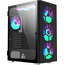  Корпус Montech X3 Glass черный без БП ATX 6x120mm 2xUSB3.0 1xUSB3.1 audio bott PSU 