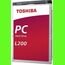  HDD 2.5" 1.0TB 5400rpm SATA3 128MB Toshiba Slim Mobile L200 (HDWL110UZSVA) 7 mm 