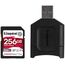  Карта памяти Kingston Canvas React Plus (SDR2/256GB) SDXC 256Gb Class10 w/o adapter 