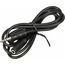  Кабель аудио Ningbo JAAC003-1 Jack 3.5 (m)/Jack 3.5 (f) 1м черный 