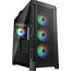  Корпус Cougar Airface Pro RGB Black 4x120MM ARGB Fan, ARGB Fan HUB, без БП, Черный, E-ATX 