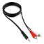  Кабель аудио Gembird CCA-458 джек3.5/2xRCA 1.5м 