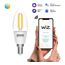  Умная лампа Gauss Smart Home DIM+CCT (1250112) E14 C35 4,5 Вт 2000-6500К филаментная 