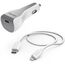  Комплект зарядного устройства HAMA H-183317, USB type-C, 8-pin Lightning (Apple), 3A, белый 