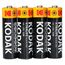  Батарейка Kodak XTRALIFE LR6 AA Shrink 4 Alkaline 1.5V (4/60/600/21600) 