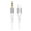  Дата-кабель Hoco UPA22 ip silicone digital audio conversion cable White 