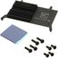  Кулер Khadas KAHS-V-001 New VIMs Heatsink Heatsink designed for VIMs, Aluminum, Black, VIMs Thermal Pad 