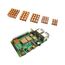  Набор радиаторов №2 ACD RA603-1 5 in 1 для Raspberry 4B 1шт. 17х17х5mm 1шт. 14х10х5mm 1шт. 12х13х5mm 2шт. 5х5х5mm 