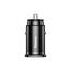  АЗУ Baseus (CCALL-DS01) Square metal A+A 30W  Dual QC3.0 Quick Car Charger Black 
